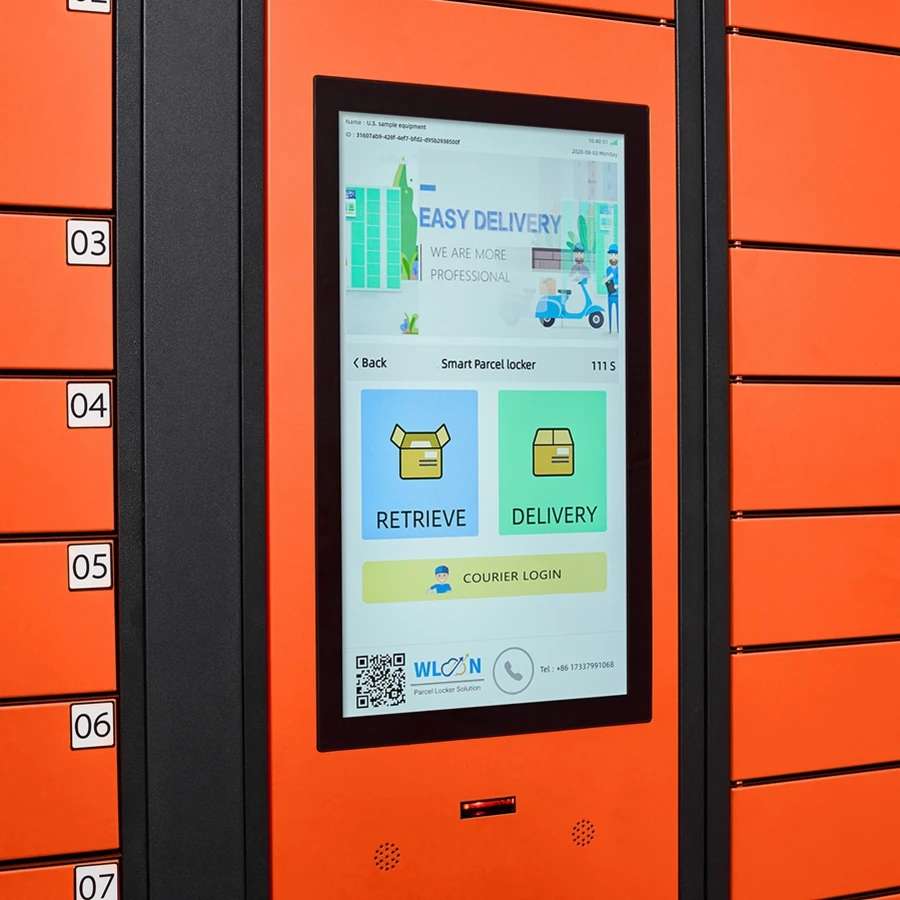 Factory Direct Sale Metal Smart Courier Parcel Locker