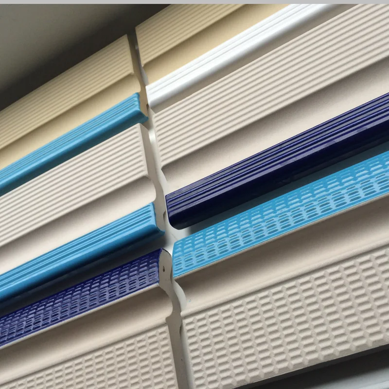 non slip glazed blue swimming finger-grip bull nose ceramic pool tile