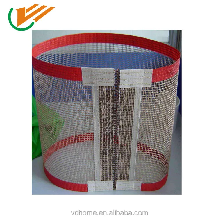 Китай Лидер продаж тефлон проволочной сетки экран конвейер пояс для высокой температуры