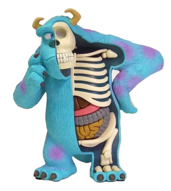 Высококачественная игрушка, фигурка персонализированной экшн-игрушки, Виниловая фигурка на заказ, фигурка монстра, анатомия