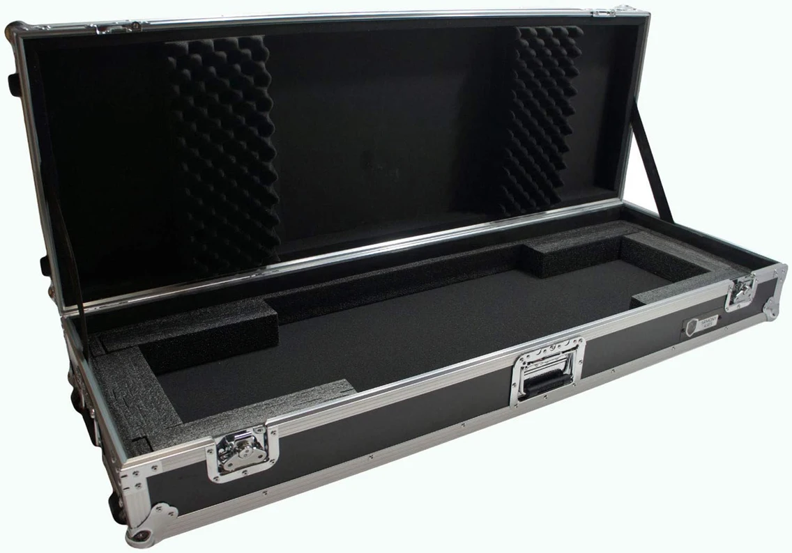 Flight Case ATA Hard Custom Protective Case Compatible with 37/61/76/88 Note Keyboard