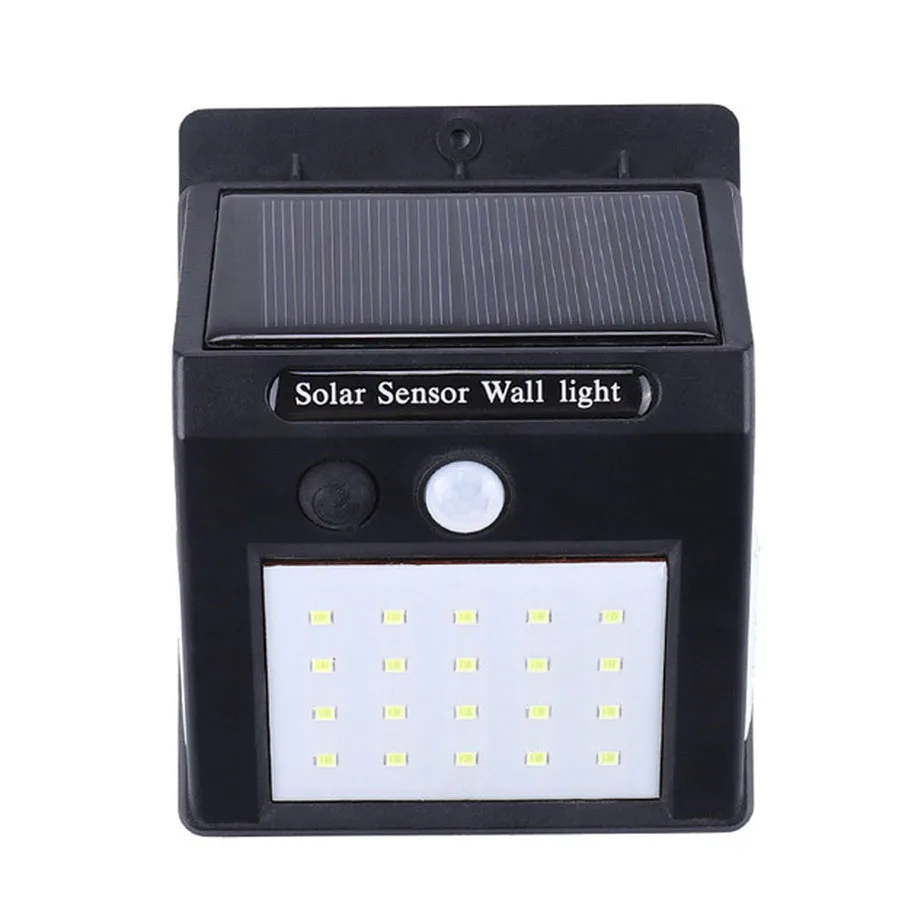 2021 Hot Sale Wireless Waterproof Motion Sensor Outdoor 20led Security Night Light Solar Wall Lights