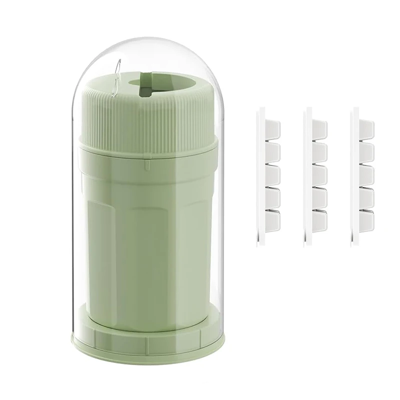 Logo Custom Twisting Ice Cup with 3 Pack Mini Ice Cube Trays And Dust Cover for Freezer, Juice, Whiskey, Cocktail, Tea, Coffee