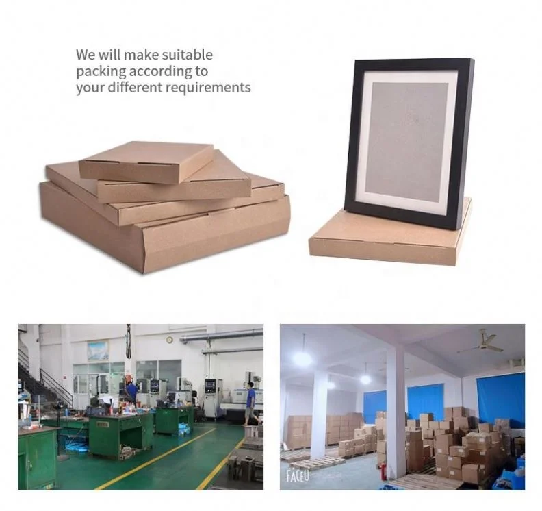 Hot selling North America 8*8 Inch Black Plastic Restickable Photo Frame Marco de fotos de plastico