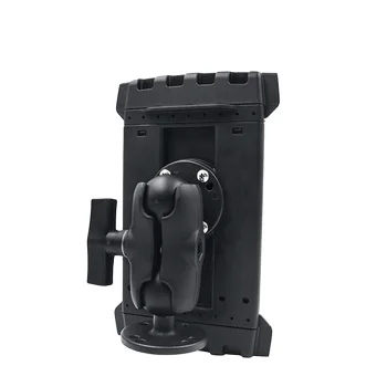 Drill Down Tablet Holder Mount with Short/Medium/Long Double socket Arm for SAMSUNG galaxy Tab Active pro and more