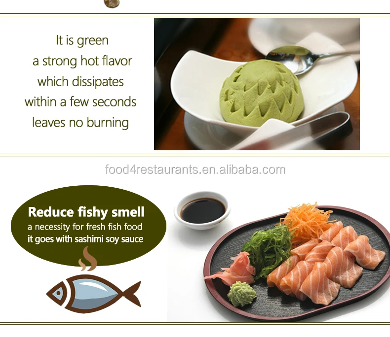 Premium Quality Japanese Condiment High Quality Wasabi Mustard Made from Natural Materials