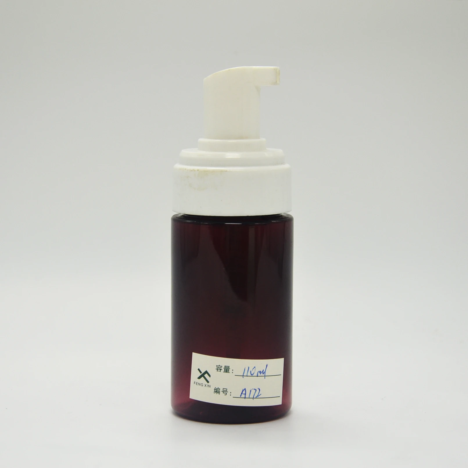 Beauty Care Tool 100ml 150ml 200ml Empty PET Cosmetic Soap Dispenser Foam Pump Bottle For Travel Home Use