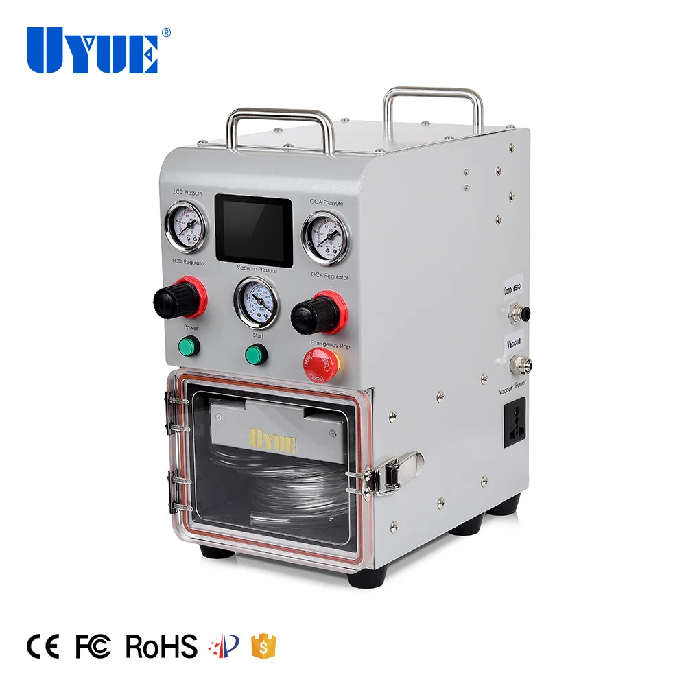 
UYUE X1 Mini OCA Lamination Machine for iphone Samsung Flat And Edge LCD Refurbish 
