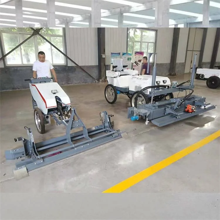 Good quality Construction Equipment Two wheel gasoline concrete laser screed machine road floor leveling machine