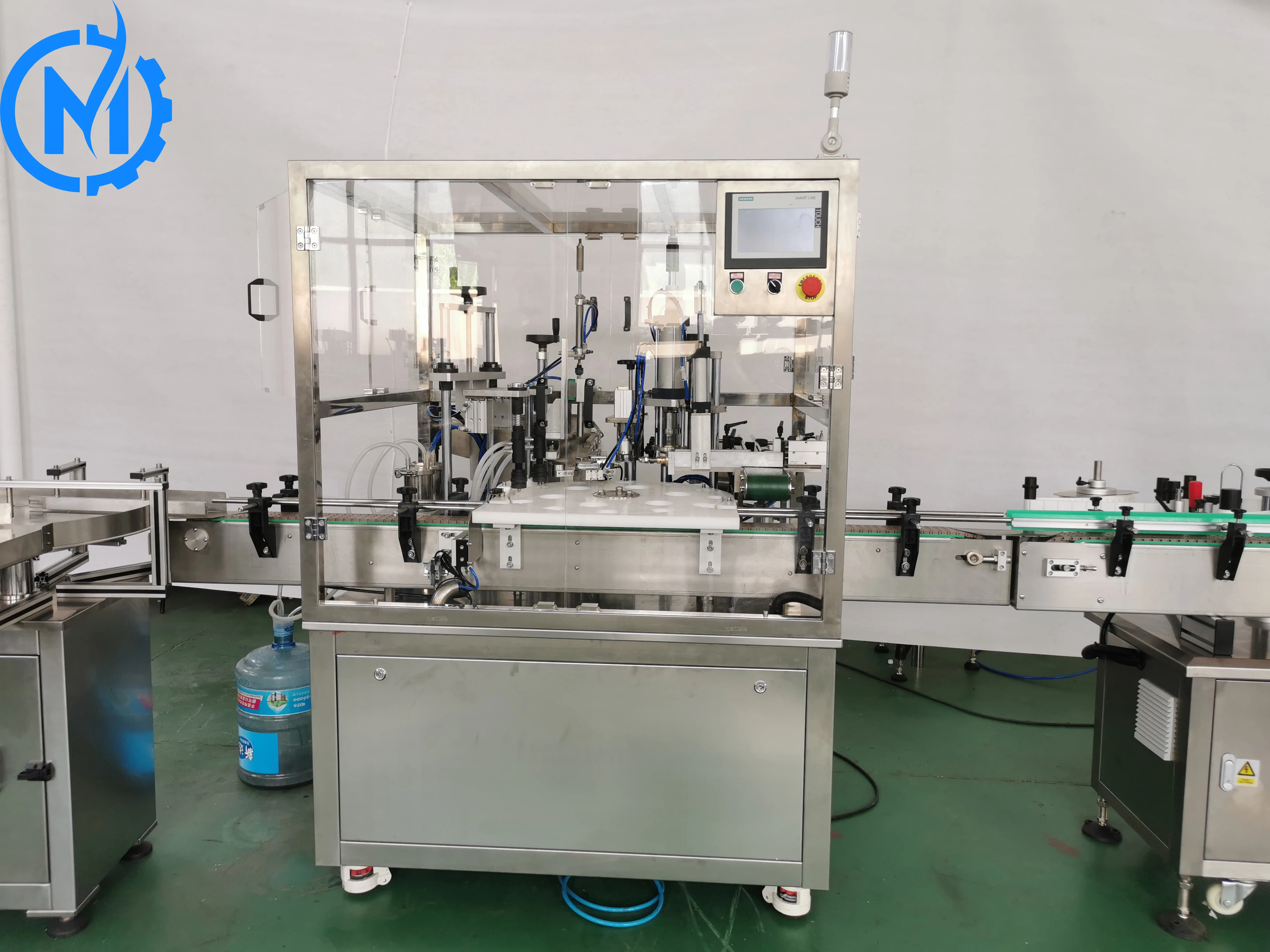 Automatic 50ml 100ml manual vial bottle scent fragrance perfume filling crimping machine