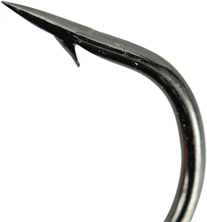 JH02 8 Size Metal head jig luminous weight Fish hook customization
