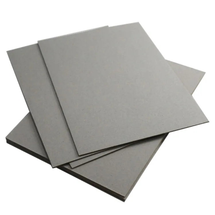 250gsm 300gsm 400gsm 500gsm Duplex Grey Back Paper Board Gray Cardboard Sheets