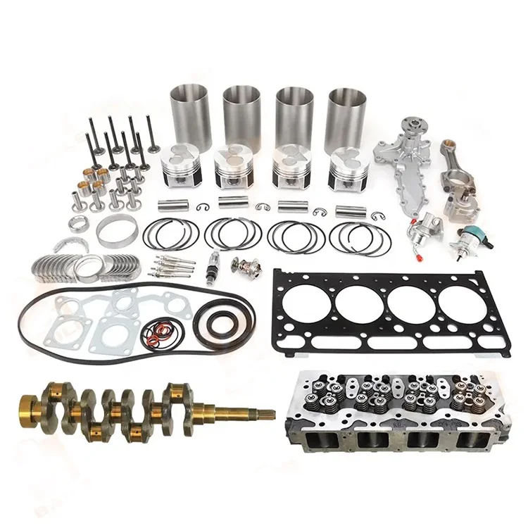 Excavator Truck 36MM 48MM 62MM 82MM 120MM Diesel Engines Piston Kit For Construction Machinery Parts
