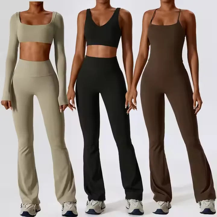 2024 High Quality Women Workout seamless Clothing Yoga Bra Scrunch Legging 2 Piece Yoga Sets Quick Drying Gym Fitness Sets