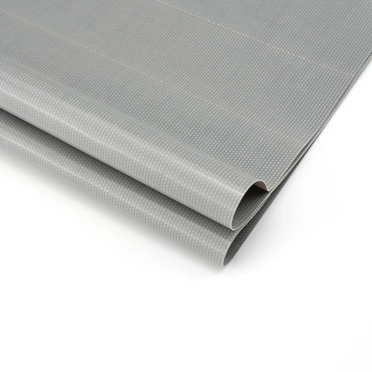 Waterproof 650 gsm tarpaulin roll fabric pvc 0.9 mm roof fabric anti uv  building stretch film