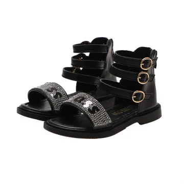 2020 New style fashion  beautiful platform little girl summer girl sandals shoe