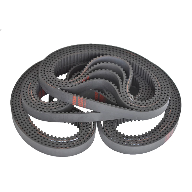 Factory price industrial single-sided toothed belt black rubber synchronous belt S5M timing belt