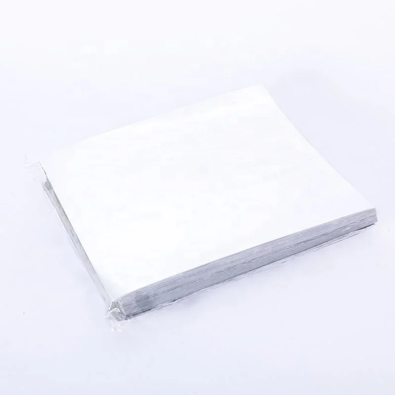 Burger Foil Food Aluminum Laminate Aluminum Honeycomb Foil Aluminum Foil Backed with Paper Printed Sheet 0.050mm 202257 CN;ZHE