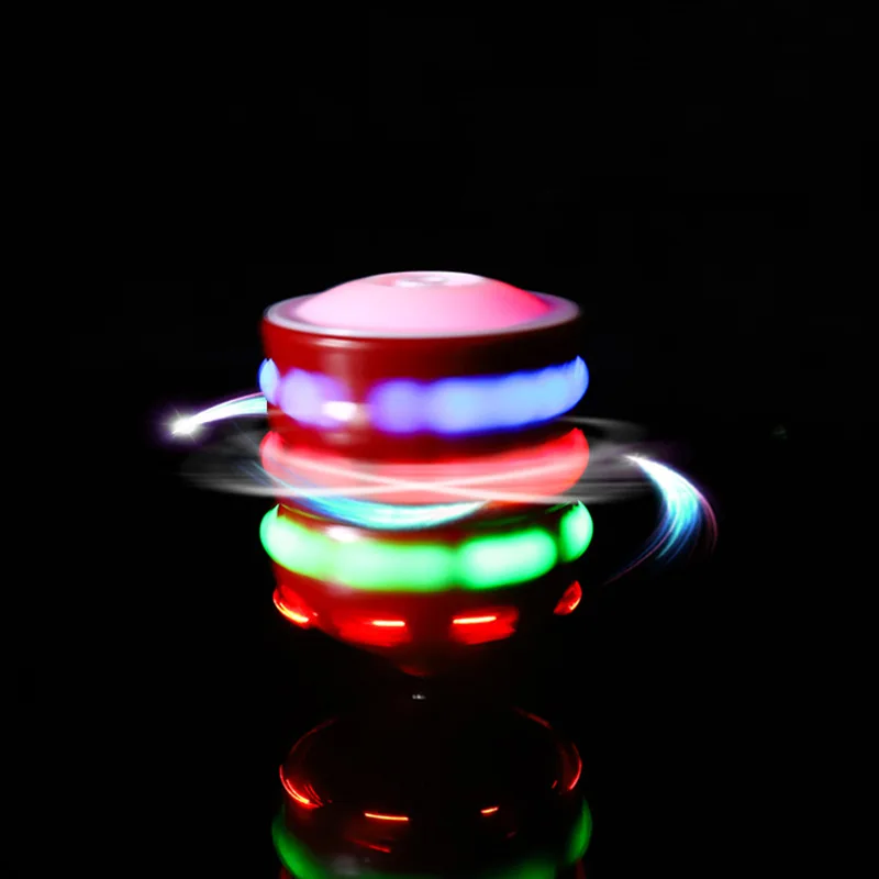 Best Selling Unisex Plastic Musical Light Gyroscope Luminous Fidget Spinners Toy for Kids