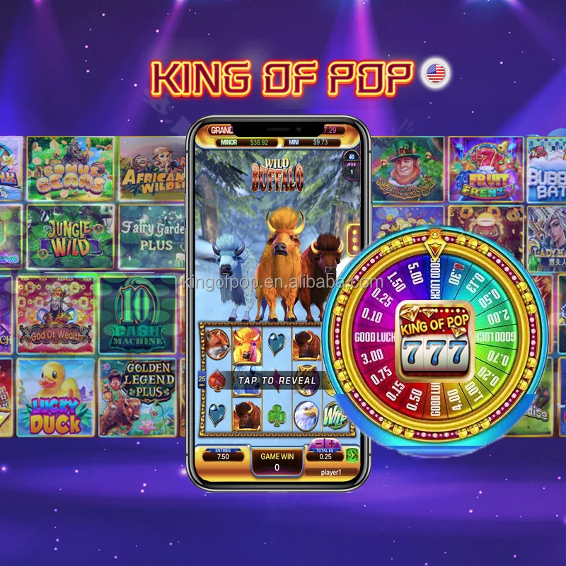 Newest Software Development KING OF POP Online Game App Fish Game Online Arcade Games App (1600761522720)