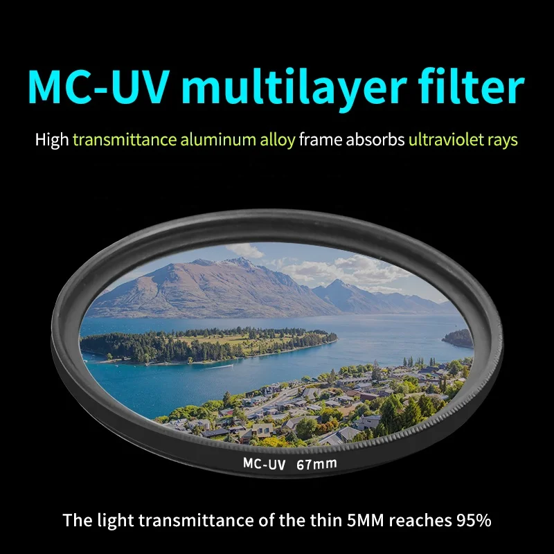 Factory Direct Sales  Camera 67cm MC-UV Filter Camera Accessory Protect The Lens