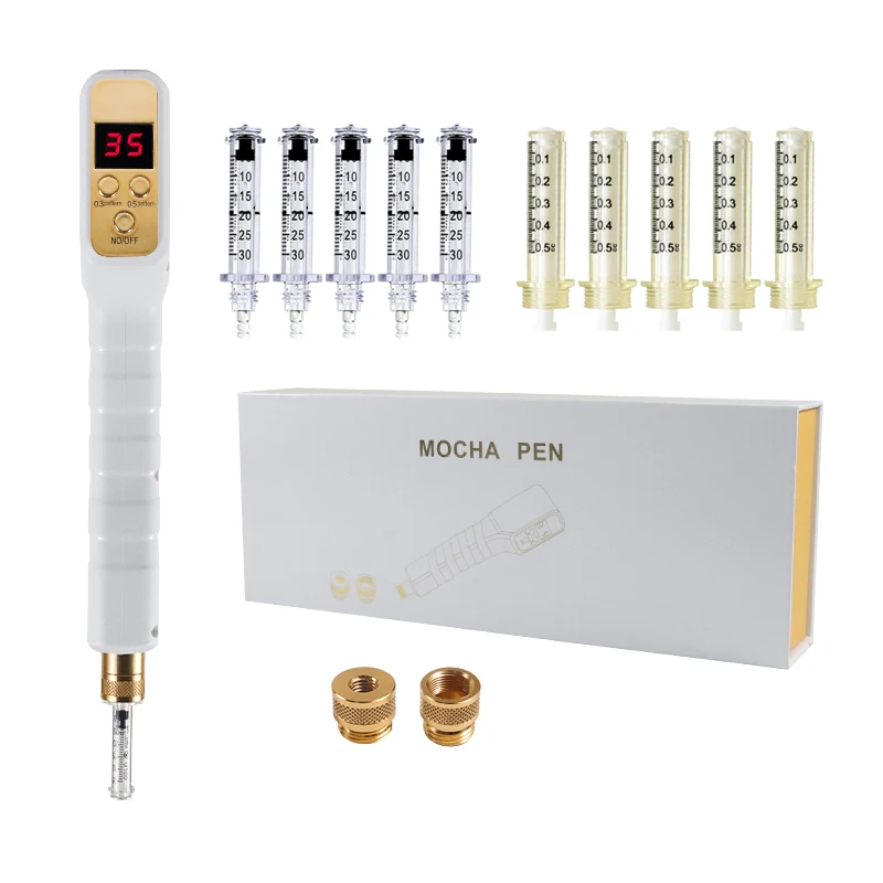 High pressure needleless 0.3ml and 0.5ml ampoule atomizing hyaluronic pen derma pen Hyaluronic Pen Atomizer Hyaluronic Gun