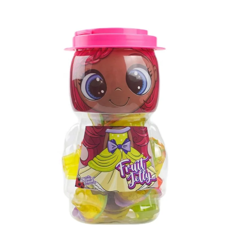 OEM мини-фруктовое желе игрушка банка для девочек Кондитерские конфеты принцессы
