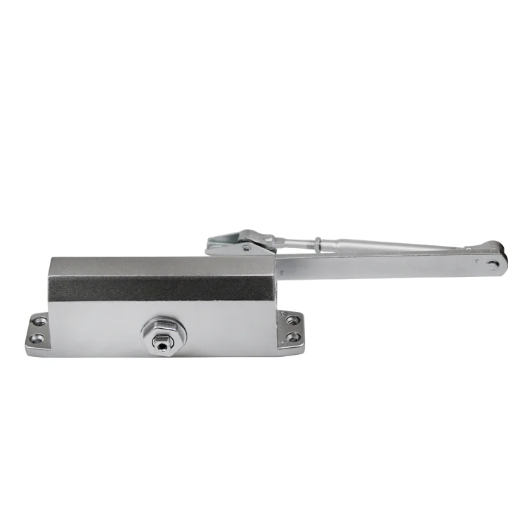 Automatic door closers Aluminium Body Adjustable Closing Latching Speed Hidden door closer for 40-65kg door