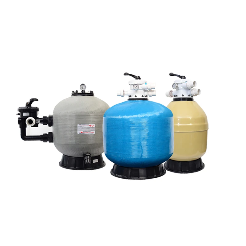 High Quality Side Mounted Fiber Glass Automatic Pool Sand Filter Filter and Pump Filtration System for Swimming Pool