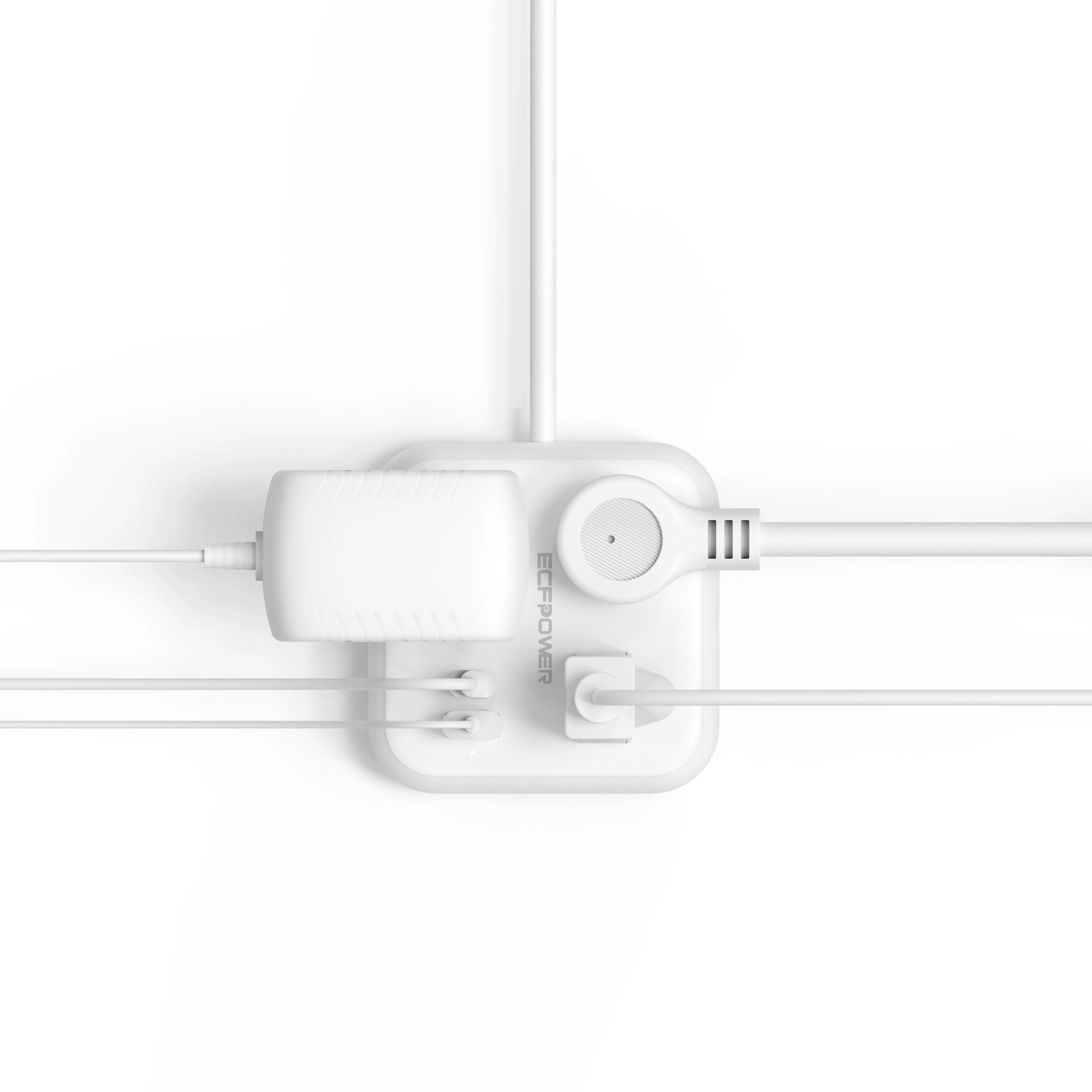 Сетевой фильтр с 2usb-портами 1Type-C pd18w 3 розетки портативный сетевой usb-портом для рабочего