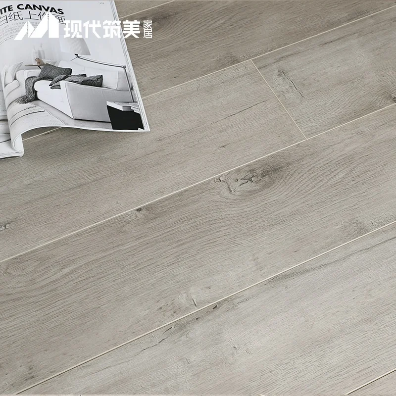 Ламинированный настил темно-серый Высококачественный водонепроницаемый ac4 ac5 класс 33 спроектированная деревянная плитка 12 мм ламинат hdf настил