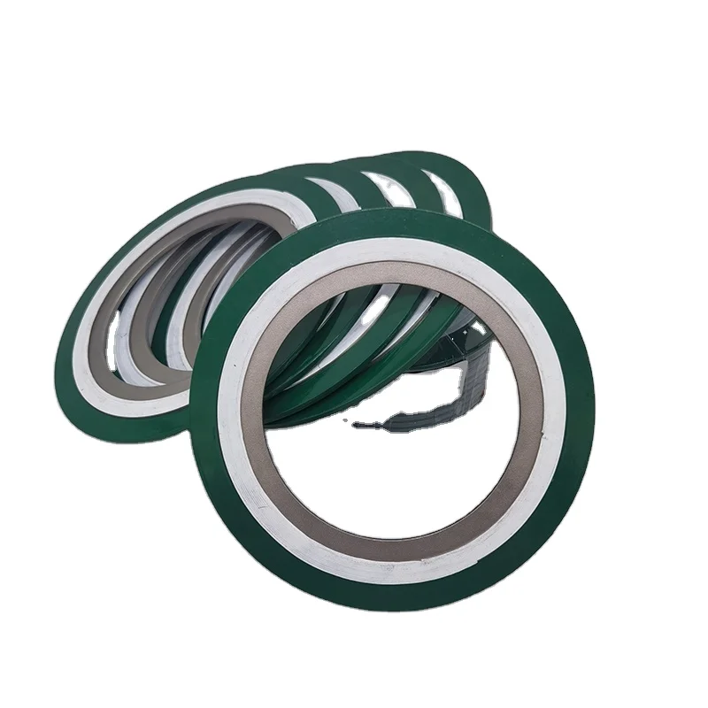 stainless steel SS304 SS316 Graphite Packing Spiral Wound Gasket Seal Flange Gaskets