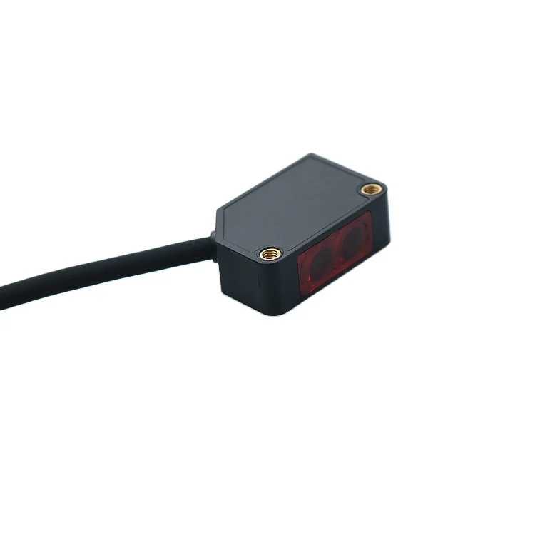 EW-R61 Фабрика оптовая продажа 24V срабатывающая дистанция 3 м Светоотражающая переключатель NO/NC красный светодиодный квадратный фотоэлектрический датчик