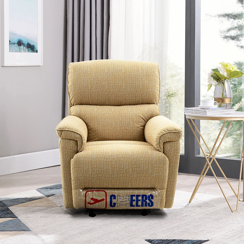 MANWAH CHEERS Hot Sale Tv Chair Recliner Multifunctional LazyBoy Recliner Living Room Furniture Fabric Reclining Sofa Chair