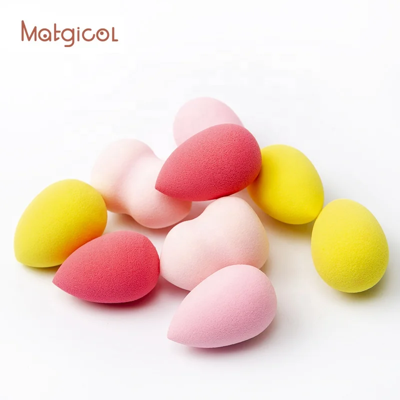 Matgicol Cosmetic Tools Latex Free Hydrophilic Mini Makeup Sponge For Topical Use