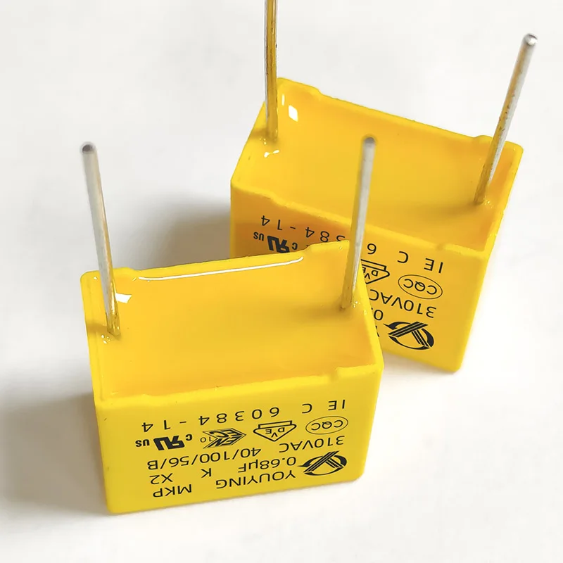 Original Manufacturer Hot Sale Metallized Polyester Film Capacitor X2 High Pressure Capacitor