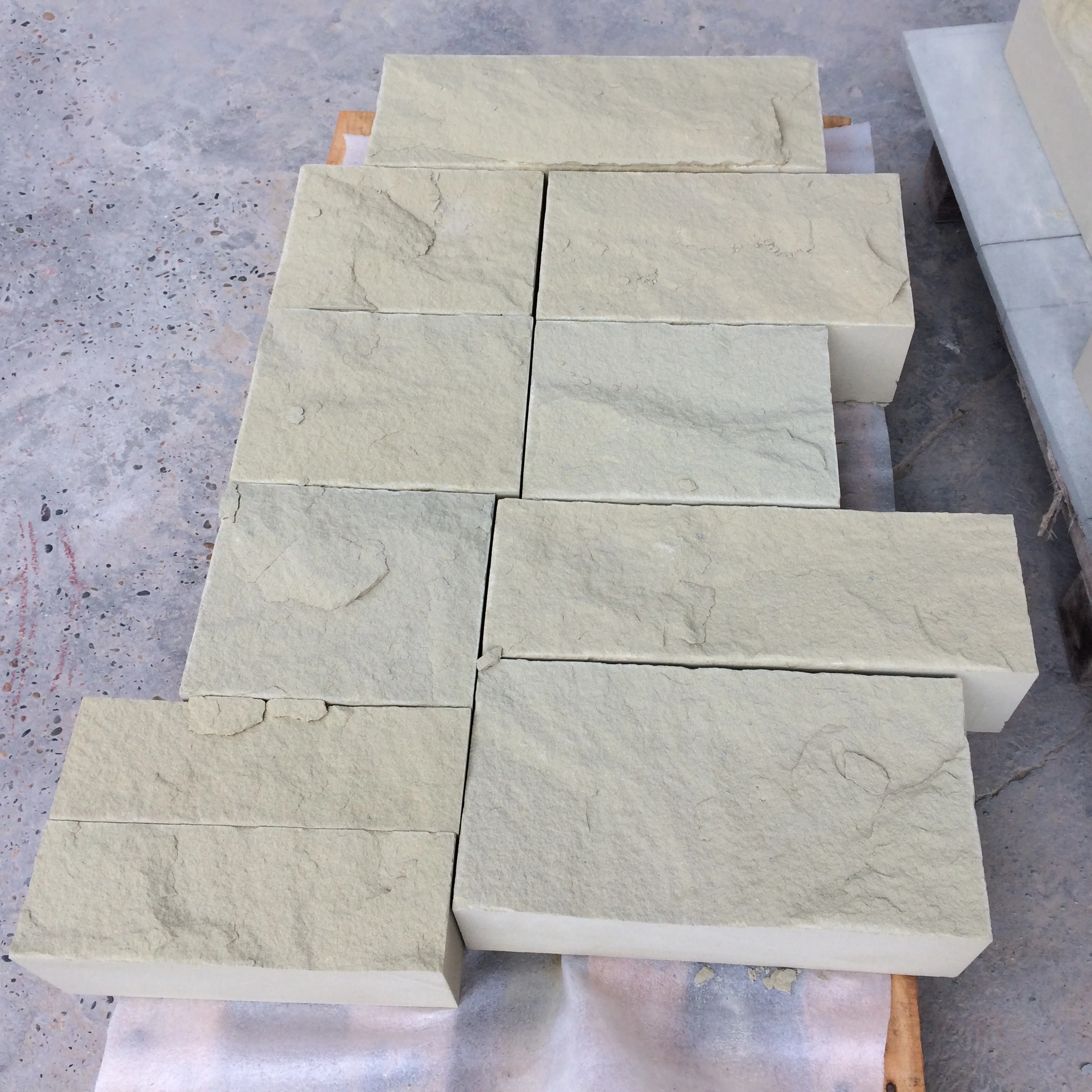 Own quarry european style beige building sandstone natural surface paving  stone