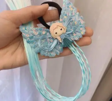 Wig Color Gradient Simulation Twist Braid Hair Braid Hair Bands In Children Weaving Rope