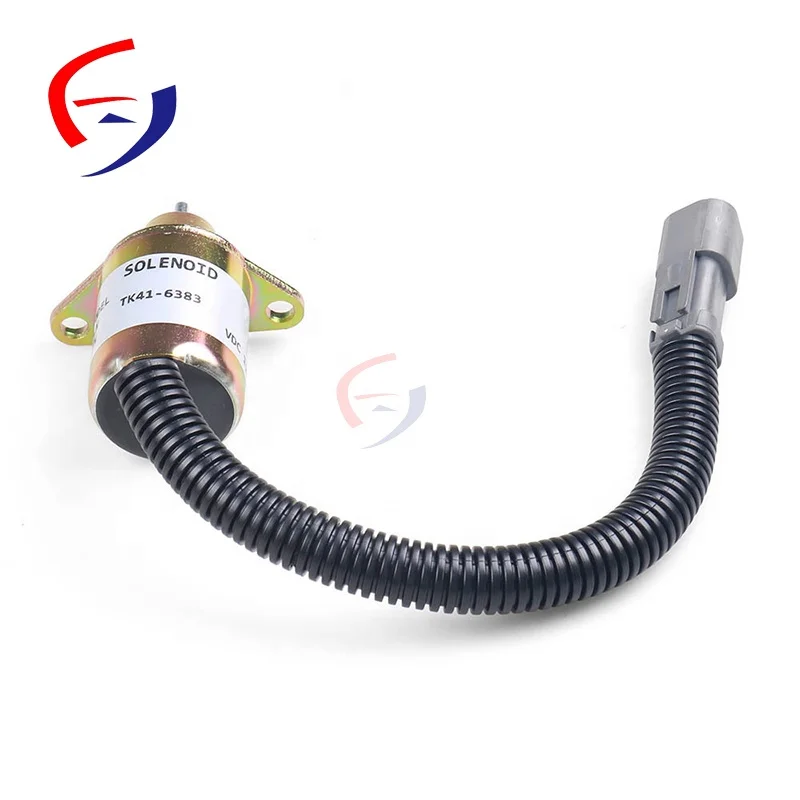 Flame Failure Solenoid Valve For Yanmar Engine Tk41-6383 1503es-12s5suc11s