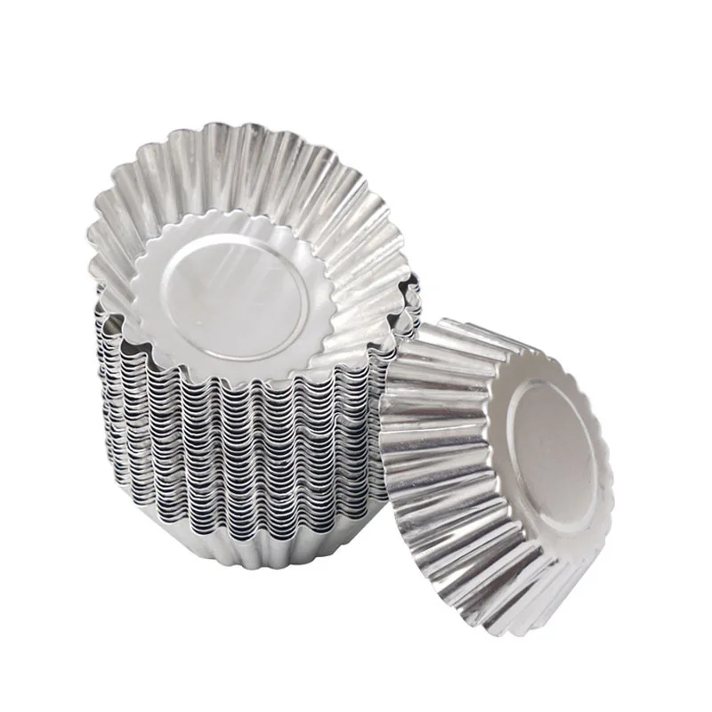Mini cake tart mold easy to clean non-stick aluminum tart baking tool mold Stainless steel baking tart special