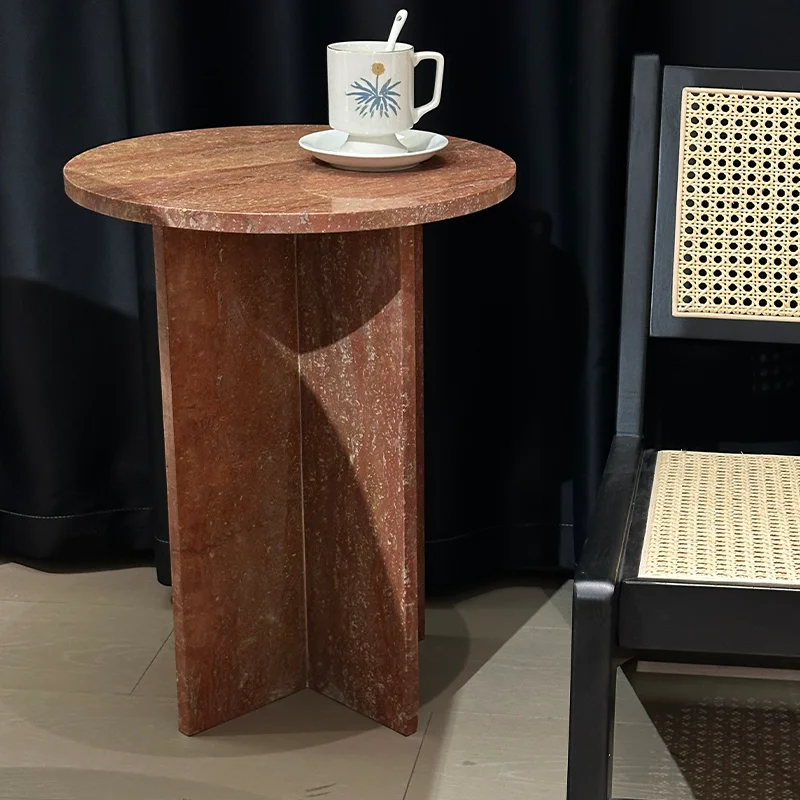 Round center table marble white modern marble furniture design table side purple veins white marble tables