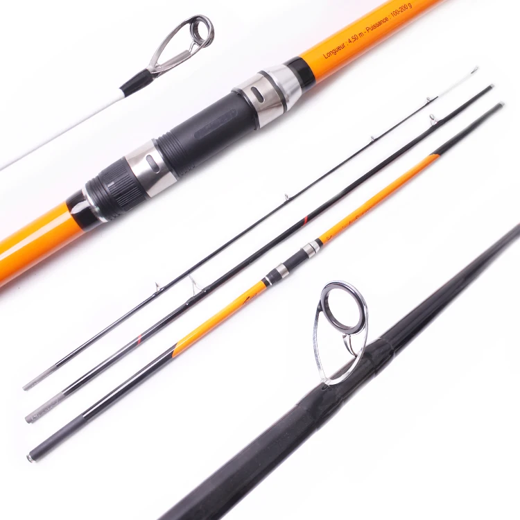 SFR053  Chinese manufacturer surf casting carbon fishing surf rod 4.2m