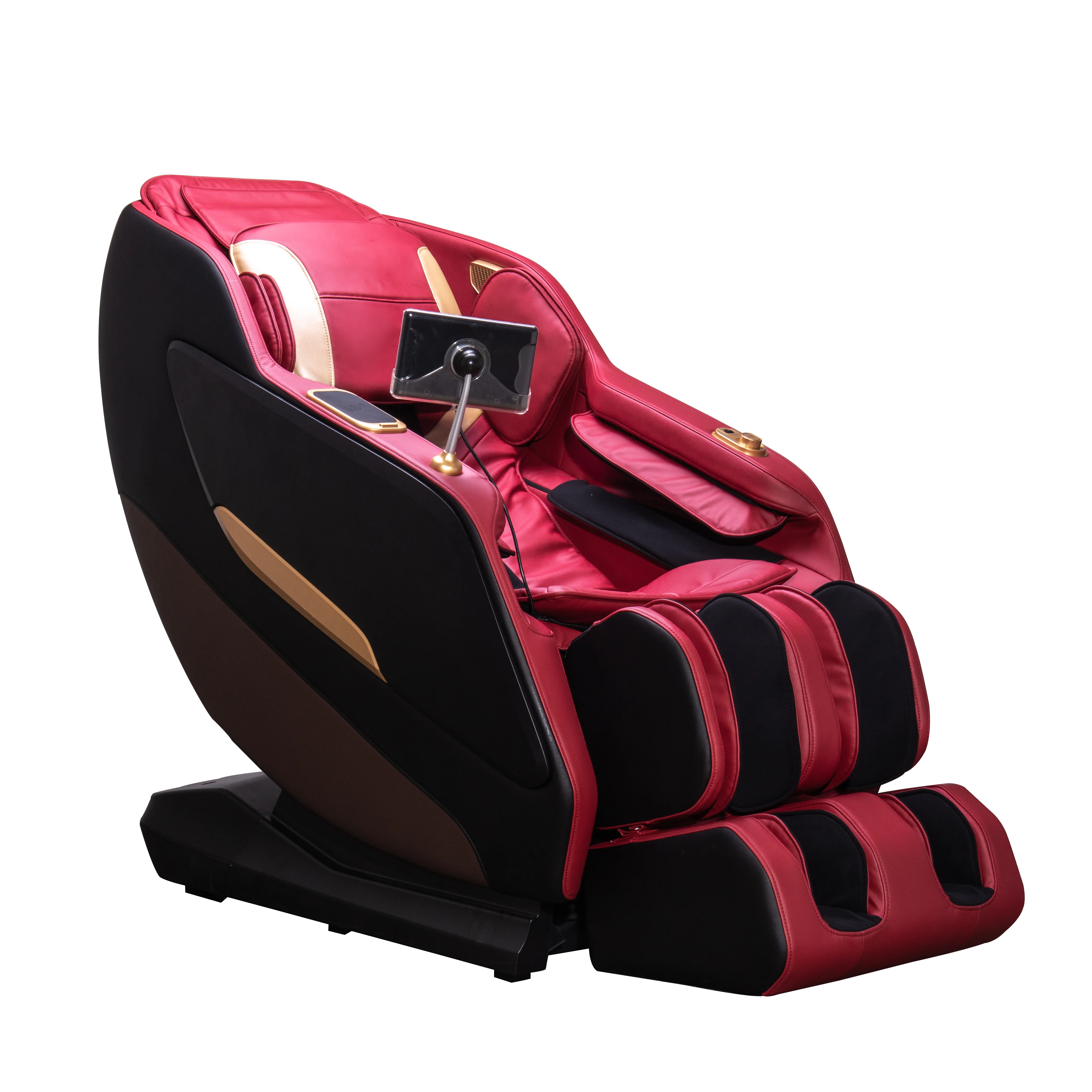 Factory Price Products Fixed Roller L Track Full Body Airbag Zero Gravity Heat Therapy Bluetooth Speaker Indoor Daily Relax Sofa