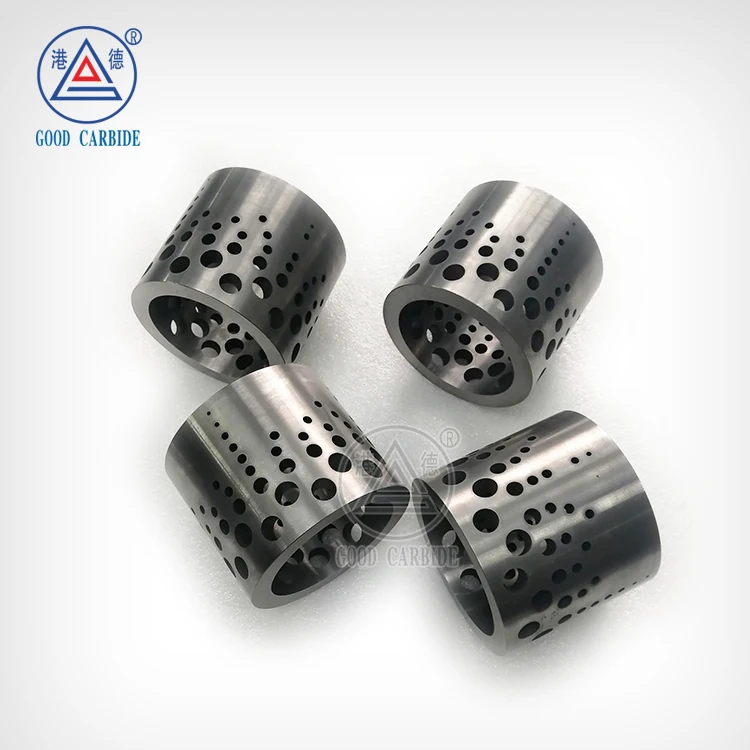 TC parts for oil industry tungsten carbide porous sleeve