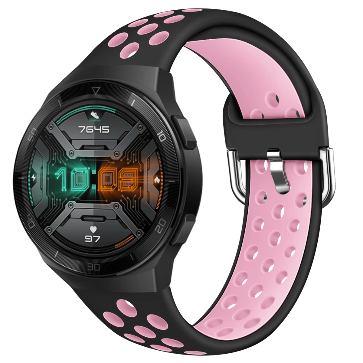 
Grar Leather Band Sport Smart Rubber Samsung 22mm Strap Classical & Bands For Gear S3 Frontier Classic Watch Silicone Bracelet 