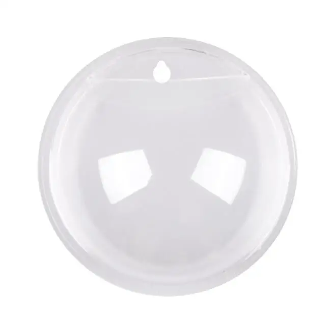 Mini Home Decor Office Decoration Transparent Acrylic Hanging Wall Aquarium