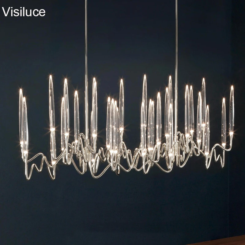 Shop Hotel Decor Contemporary Design Hotel Light Fixture Candle Chandelier Light Professional Manufacturer Home LED 10 Crystal