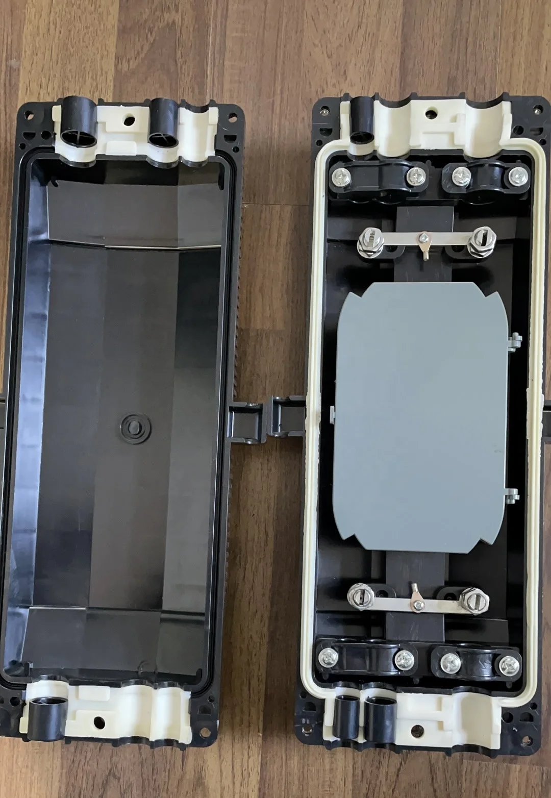 [ Cixi Guangjia ] Manufacturer Fiber Optical Fiber enclosure 12 24 48 cores Horizontal type Optical Cable Joint closure Arieal