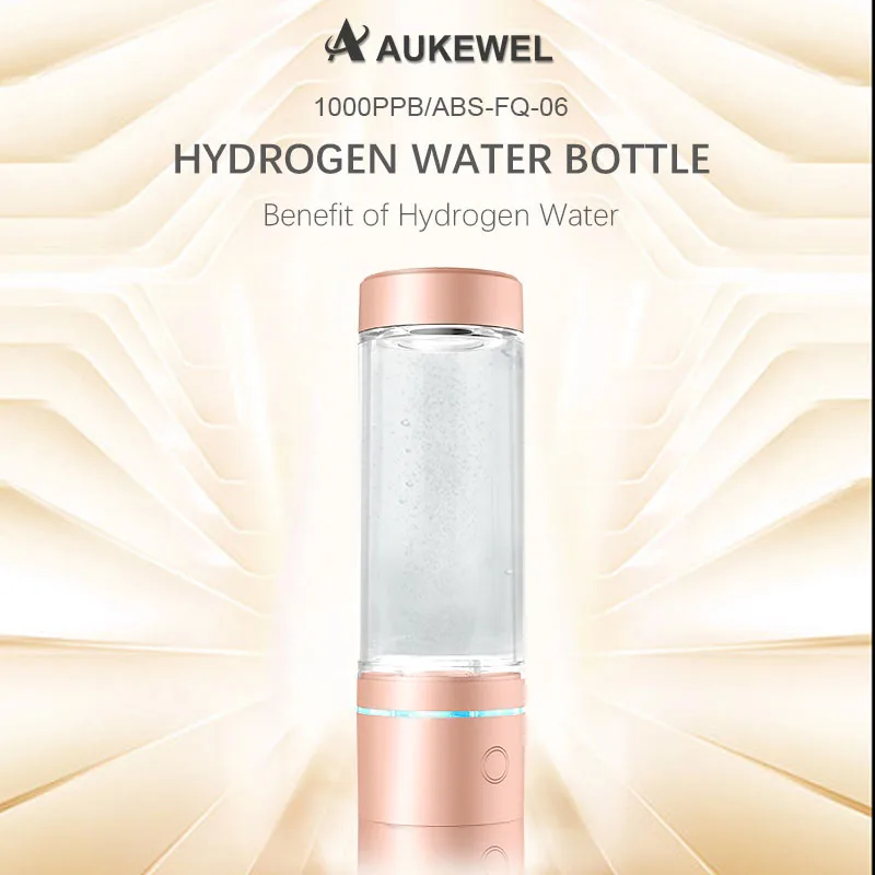 Supplier Good Price Food Grade Pc Material 230 ML Portable 3000ppb Hydrogen-Rich PEM Hydrogen Water Bottle Generator