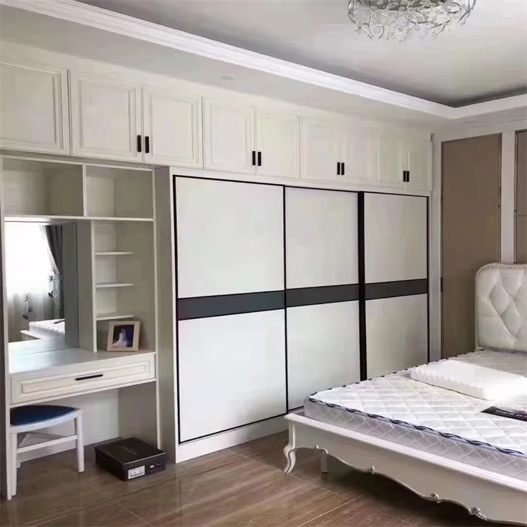 Modern custom aluminum wardrobe environmental protection waterproof fireproof durable wardrobe